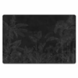 Beton - Patroon - Zwart Placemat vinyl groot -zzsfeer1_Kitchenyeah-website