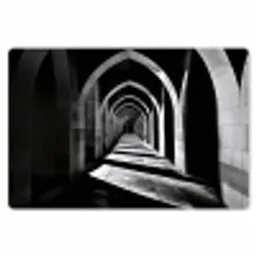 Gang - Bogen - Schaduw - Diepte Placemat vinyl groot -zzsfeer1_Kitchenyeah-website