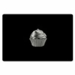 Cupcake - Luxueus - Zilver Placemat vinyl groot -zzsfeer1_Kitchenyeah-website
