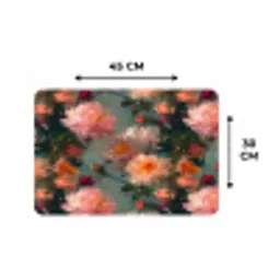 Dahlia - Bloemen - Patroon Placemat vinyl groot 368 -specs