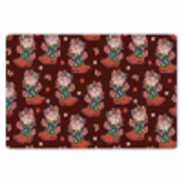 Donker - Cowboy - Laars - Patroon Placemat vinyl groot 368 -zzsfeer1_Kitchenyeah-website