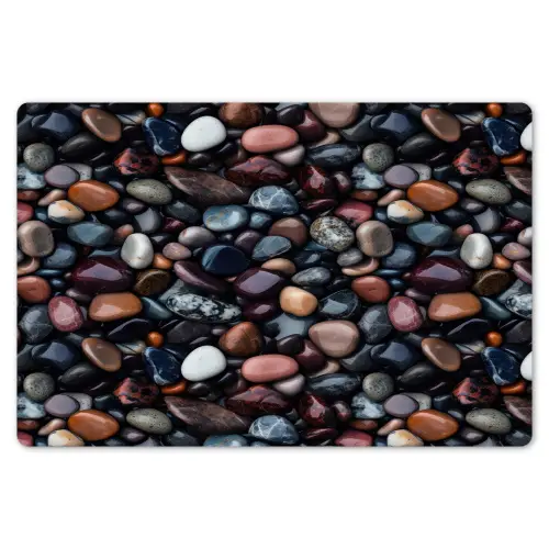 Donker - Kiezels - Glans Placemat vinyl groot 368 -zzsfeer1_Kitchenyeah-website