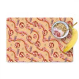 Disco - Patroon - Lijnen Placemat vinyl groot 368 -zzzproduct_Kitchenyeah-website