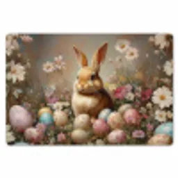 Paashaas - Lente - Paaseieren Placemat vinyl groot -zzsfeer1_Kitchenyeah-website