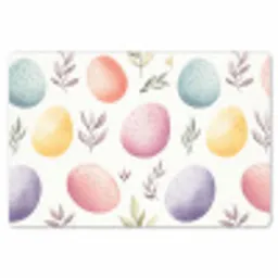 Eieren - Kleurrijk - Patroon Placemat vinyl groot -zzsfeer1_Kitchenyeah-website