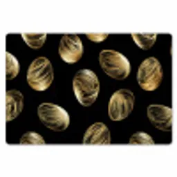 Eieren - Goud - Patroon Placemat vinyl groot -zzsfeer1_Kitchenyeah-website