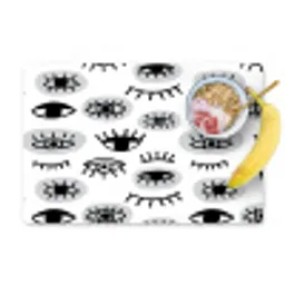 Ogen -  Gestileerd - Expressief Placemat vinyl groot 368 -zzzproduct_Kitchenyeah-website