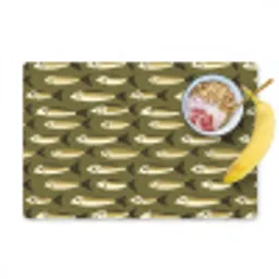 Vis - Patroon - Groen Placemat vinyl groot 368 -zzzproduct_Kitchenyeah-website