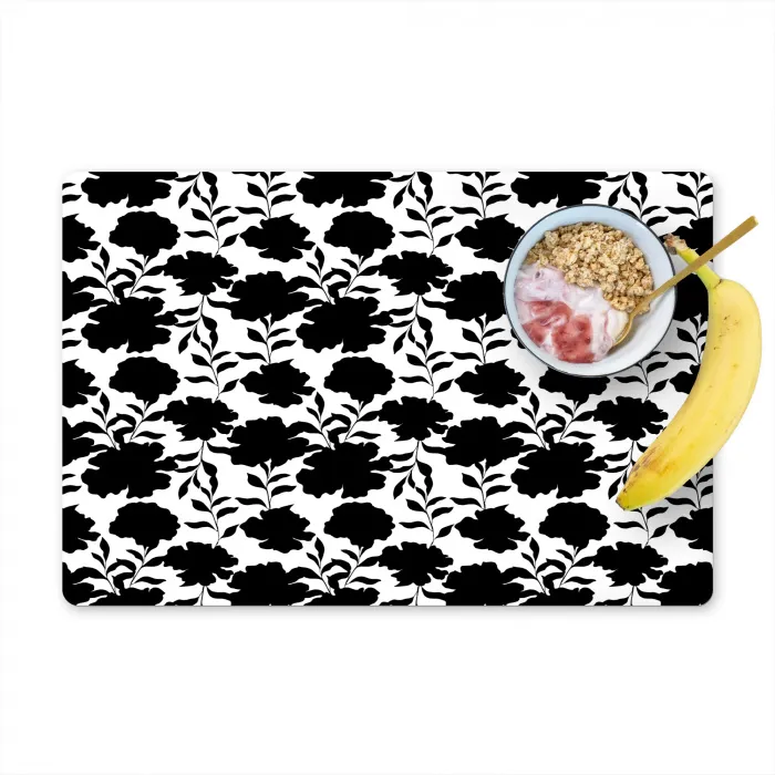 Bloemen - Patroon - Decoratief Placemat vinyl groot 368 -zzzproduct_Kitchenyeah-website