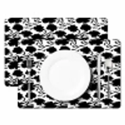 Bloemen -  Patroon - Decoratief Placemat vinyl groot 368 -zzsfeer2_Kitchenyeah-website