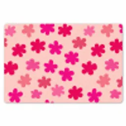 Bloemen - Patroon - Roze Placemat vinyl groot -zzsfeer1_Kitchenyeah-website