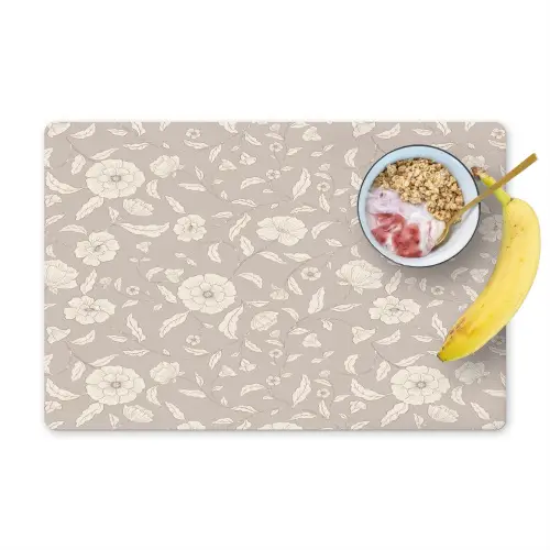 Bloemen - Blaadjes - Patroon Placemat vinyl groot 368 -zzzproduct_Kitchenyeah-website
