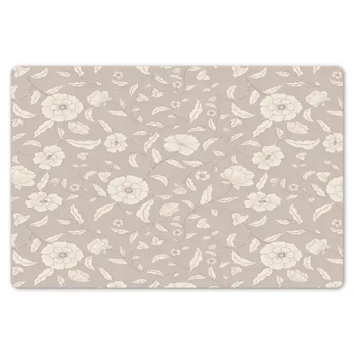 Bloemen - Blaadjes - Patroon Placemat vinyl groot 368 -zzsfeer1_Kitchenyeah-website