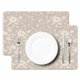 Bloemen - Blaadjes - Patroon Placemat vinyl groot 368 -zzsfeer2_Kitchenyeah-website