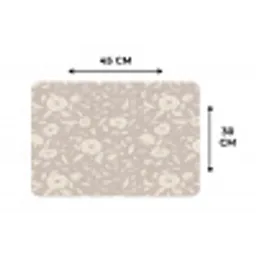 Bloemen - Blaadjes - Patroon Placemat vinyl groot 368 -specs