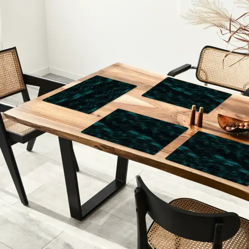 Vloeiend - Verf - Donker Placemat vinyl groot 368 -zzsfeer4_Kitchenyeah-website