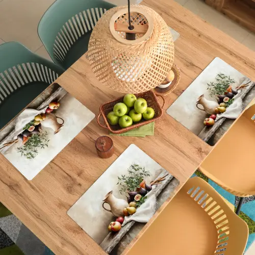 Fruit - Kruiden - Landelijk Placemat vinyl groot -zzsfeer5_Kitchenyeah-website