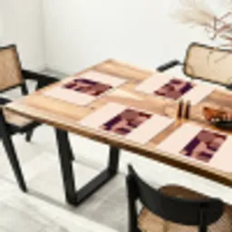Geometrisch - Cirkels - Rood Placemat vinyl groot -zzsfeer4_Kitchenyeah-website