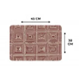 Geometrisch - Patroon - Rood Placemat vinyl groot 368 -specs