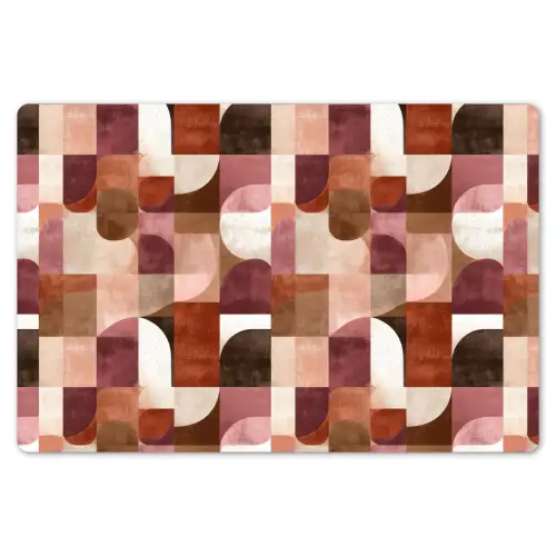 Geometrie - Modern - Retro Placemat vinyl groot 368 -zzsfeer1_Kitchenyeah-website