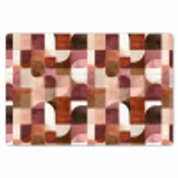 Geometrie - Modern - Retro Placemat vinyl groot 368 -zzsfeer1_Kitchenyeah-website