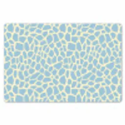 Giraf - Modern - Blauw Placemat vinyl groot 368 -zzsfeer1_Kitchenyeah-website