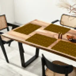 Goud - Vogels - Patroon Placemat vinyl groot 368 -zzsfeer4_Kitchenyeah-website