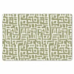 Grafisch - Patroon - Groen Placemat vinyl groot 368 -zzsfeer1_Kitchenyeah-website