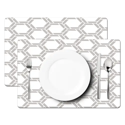 Grafisch - Patroon - Modern Placemat vinyl groot 368 -zzsfeer2_Kitchenyeah-website