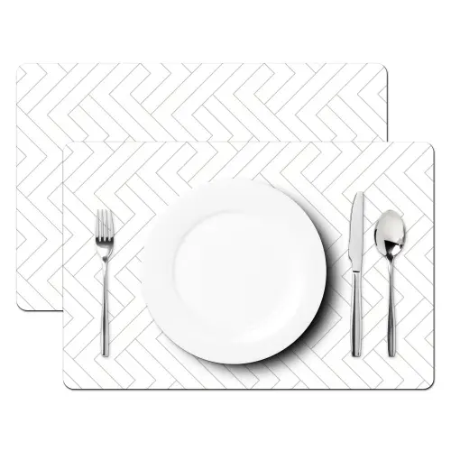 Grafisch - Patroon - Modern - Schuin Placemat vinyl groot 368 -zzsfeer2_Kitchenyeah-website
