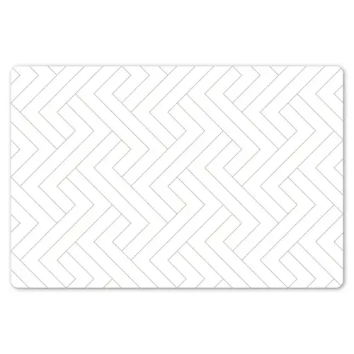 Grafisch - Patroon - Modern - Schuin Placemat vinyl groot 368 -zzsfeer1_Kitchenyeah-website