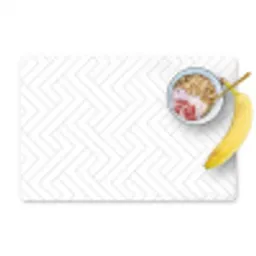 Grafisch - Patroon - Modern -  Schuin Placemat vinyl groot 368 -zzzproduct_Kitchenyeah-website