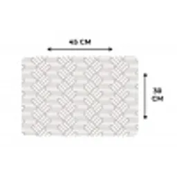 Grafisch - Patroon - Modern -  Opvallend Placemat vinyl groot 368 -specs