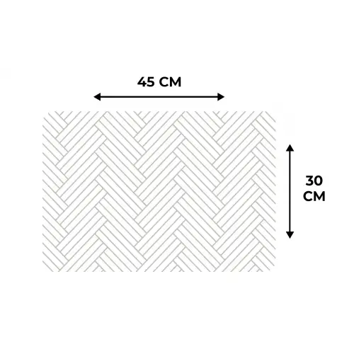 Grafisch - Patroon - Modern - Geweven Placemat vinyl groot 368 -specs