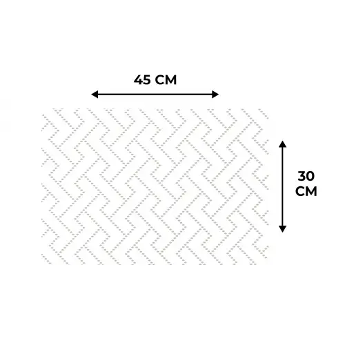 Grafisch - Patroon - Modern - Geweven Placemat vinyl groot 368 -specs