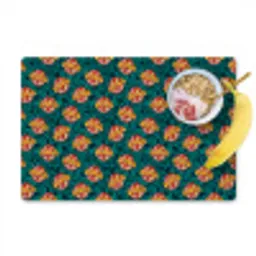 Groen - Disco - Patroon Placemat vinyl groot 368 -zzzproduct_Kitchenyeah-website