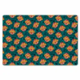 Groen - Disco - Patroon Placemat vinyl groot 368 -zzsfeer1_Kitchenyeah-website