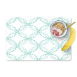 Groen - Patroon - Vormen Placemat vinyl groot 368 -zzzproduct_Kitchenyeah-website