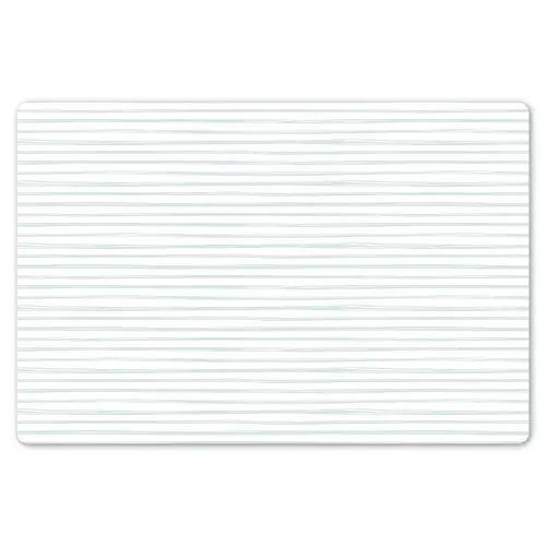 Zee - Sfeer - Strepen - Groen Placemat vinyl groot 368 -zzsfeer1_Kitchenyeah-website