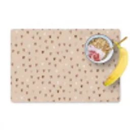 Hartjes - Bruin - Patronen - Kind Placemat vinyl groot -zzzproduct_Kitchenyeah-website