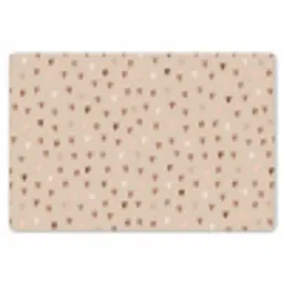 Hartjes - Bruin - Patronen - Kind Placemat vinyl groot -zzsfeer1_Kitchenyeah-website