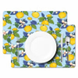 Illustratie - Citroen - Patroon Placemat vinyl groot 368 -zzsfeer2_Kitchenyeah-website
