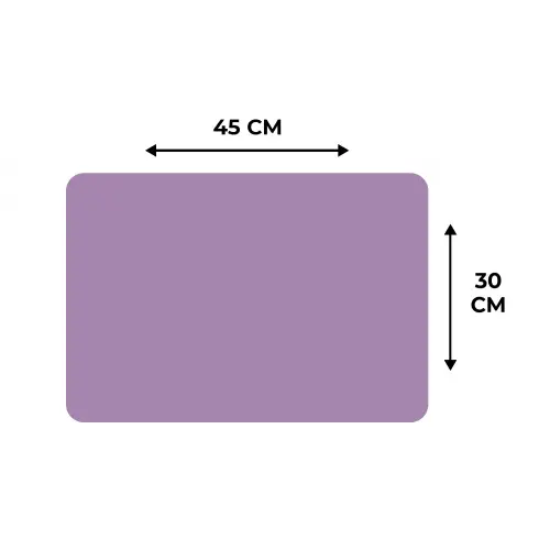 Interieur - Paars - Kleuren - Paarse - Kleur - Effen Placemat vinyl groot 368 -specs