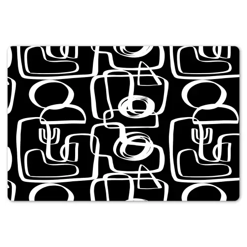 Onregelmatig - Cirkels - Lijnen Placemat vinyl groot 368 -zzsfeer1_Kitchenyeah-website