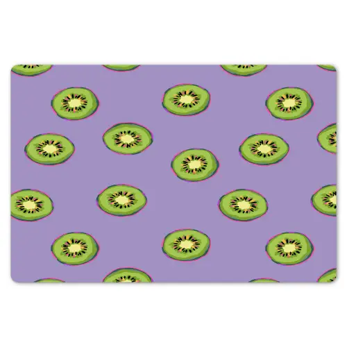 Kiwi - Patroon - Paars Placemat vinyl groot 368 -zzsfeer1_Kitchenyeah-website