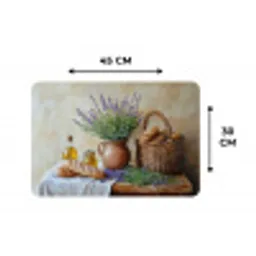Lavendel - Brood - Stilleven Placemat vinyl groot -specs