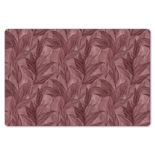 Bladeren - Patroon - Paars Placemat vinyl groot 368 -zzsfeer1_Kitchenyeah-website