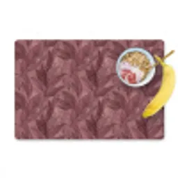 Bladeren - Patroon - Paars Placemat vinyl groot 368 -zzzproduct_Kitchenyeah-website