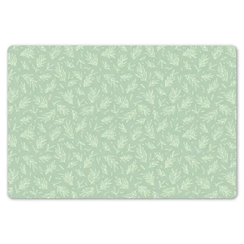 Bladeren - Planten - Groen - Kind - Patroon Placemat vinyl groot -zzsfeer1_Kitchenyeah-website