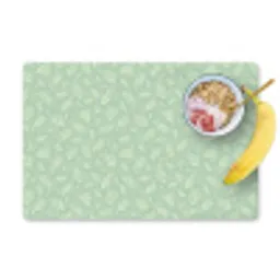 Bladeren - Planten - Groen - Kind - Patroon Placemat vinyl groot -zzzproduct_Kitchenyeah-website